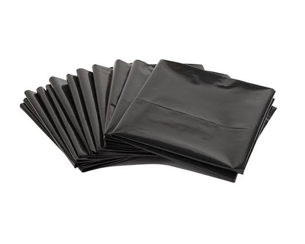 GARBAGE BAGS BLACK